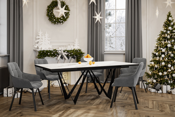 Стул B815-M (B815-m COW SMOKE, BK)